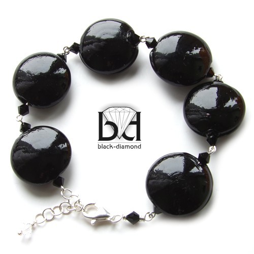 kryształ Swarovski w Wenecji II Black Diamond