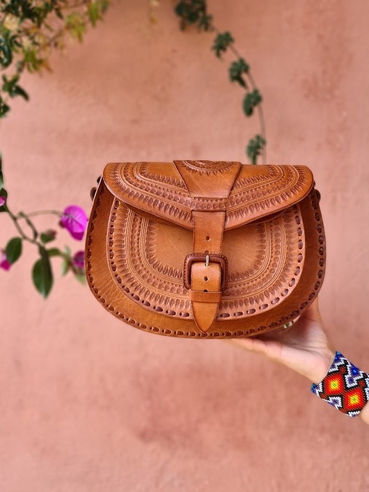 torby na ramię Torebka skórzana ręcznie robiona góralska Isabel na ramię skóra