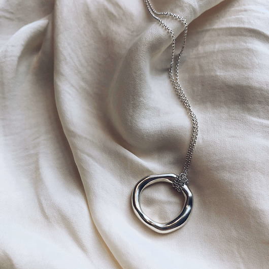 wisiory Big Liquid Necklace (silver)