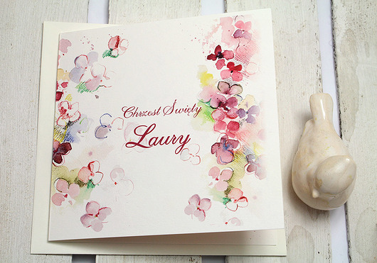 zaproszenia na chrzest  - Girl Studio Mini Forma