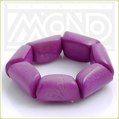 b48 - Bransoletka z orzechów tagua Galeria Macondo