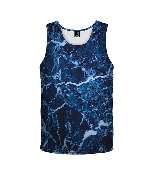t-shirty dla chłopców Bokserka Top Boy DR.CROW Marble Blue