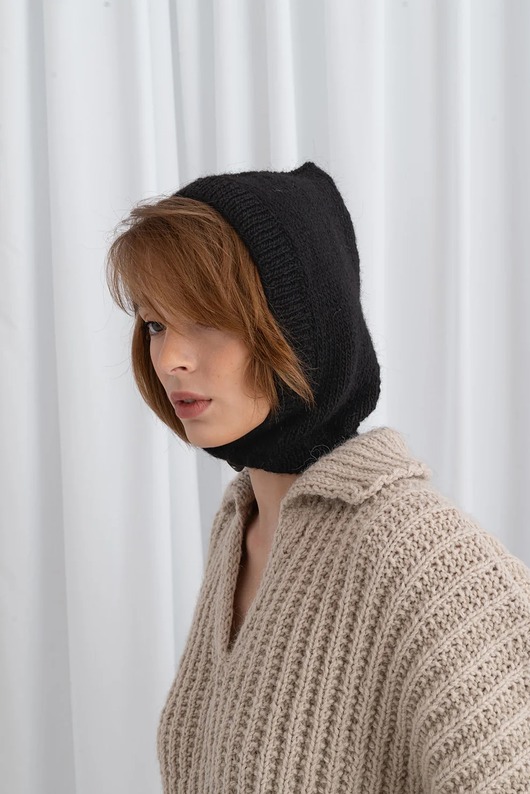 czapki damskie Kapturek Woolen Bonnet