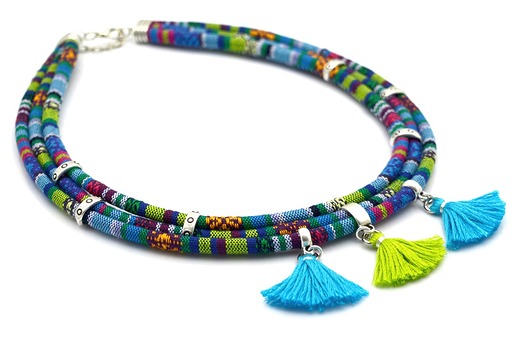 naszyjnik BOHO AZTEQ z chwostami Beezoo