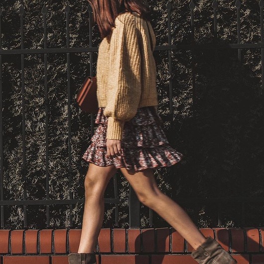 Jolie Short Autumn Spódnica elevenstory