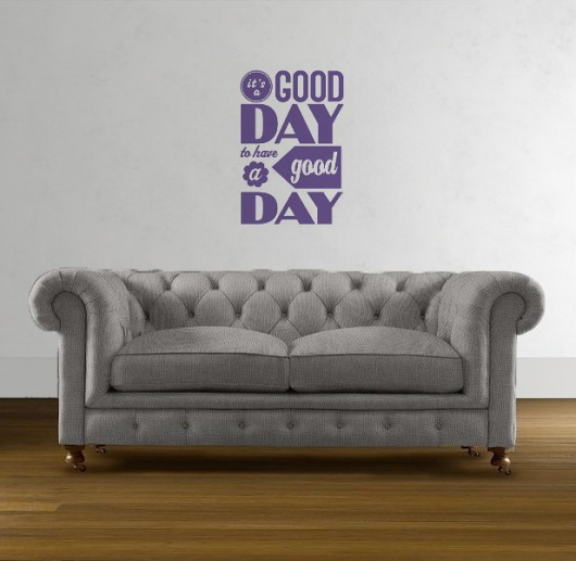 It&#039;s a good day naklejka Tulis