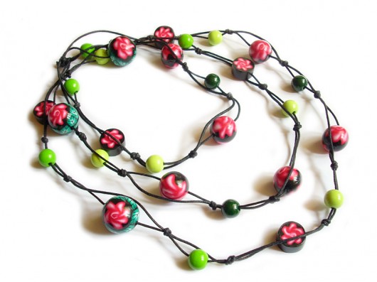 FIMO collection: rose without a thorn Czarna Pantera