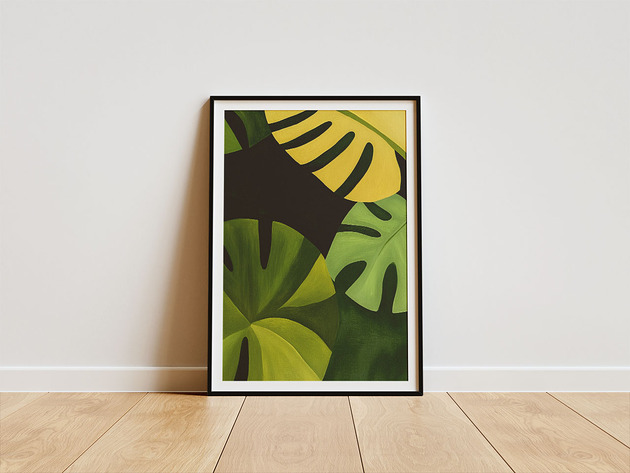 plakaty Plakat - Monstera
