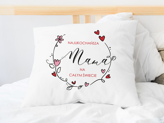 Poduszka z nadrukiem (Dzień Matki) AllbagAllprints