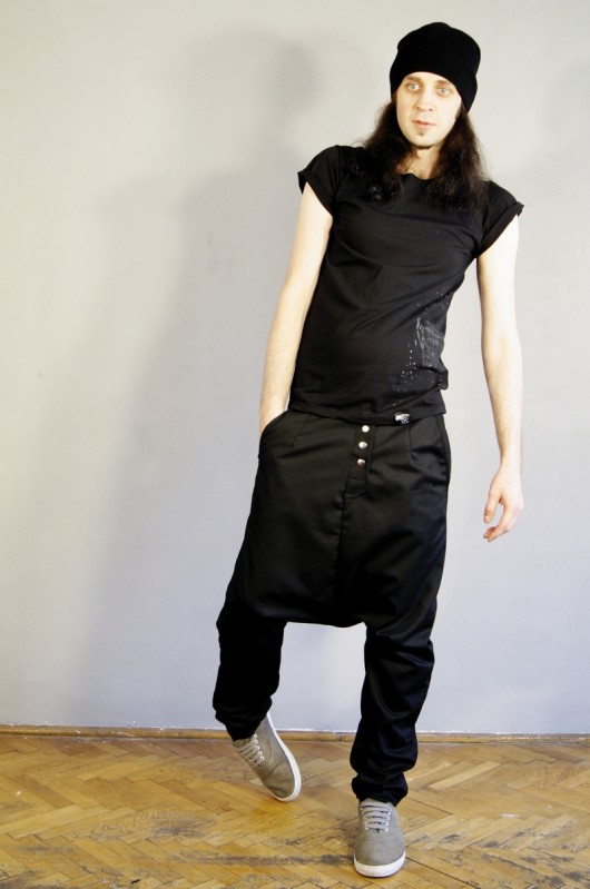 &#9794; pants - "Dark Side is the answer"  Si Haute Fashion
