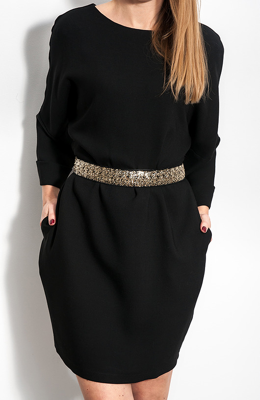 Sukienka z paskiem BASIC DRESS Peschka clothes