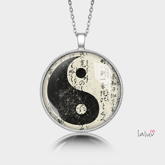Medalion okrągły YIN YANG laluv