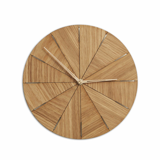 Nowoczesny zegar z drewna średnice 25 i 30 cm Woolights
