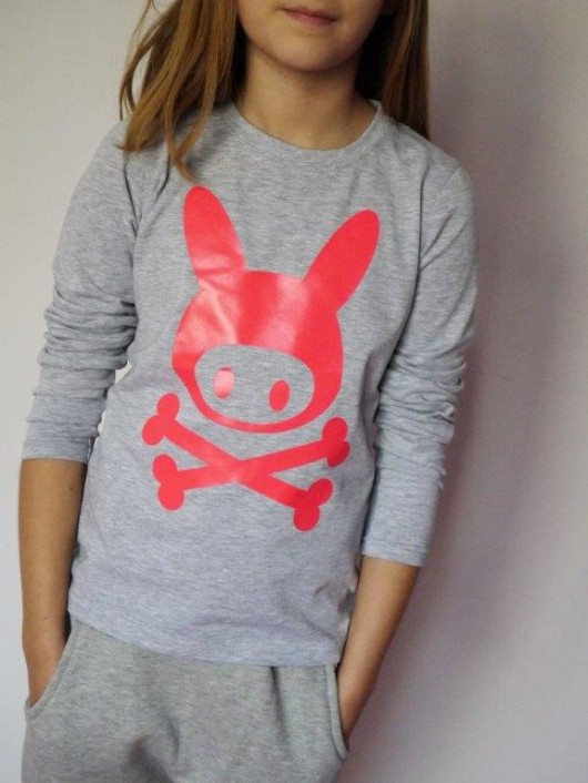 NEON PINK  longsleeve Zombie Dash