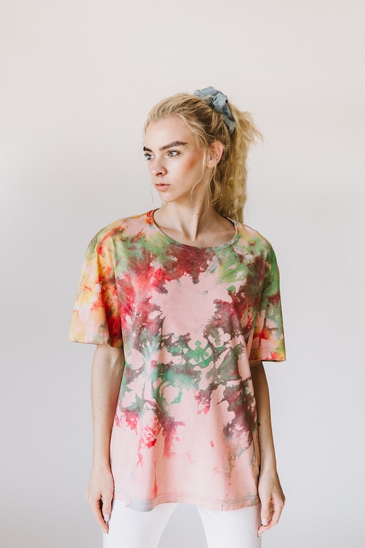 t-shirt damskie T-shirt Painting Color
