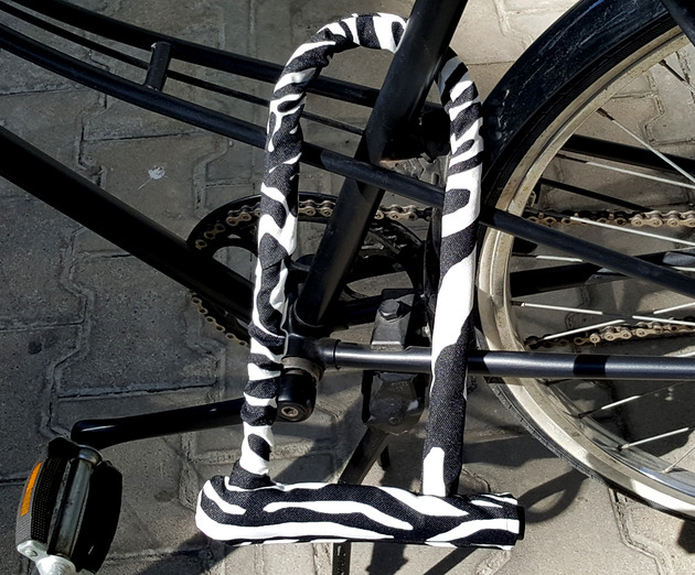 akcesoria do roweru Blokada Zapięcie rowerowe u-lock ZEBRA