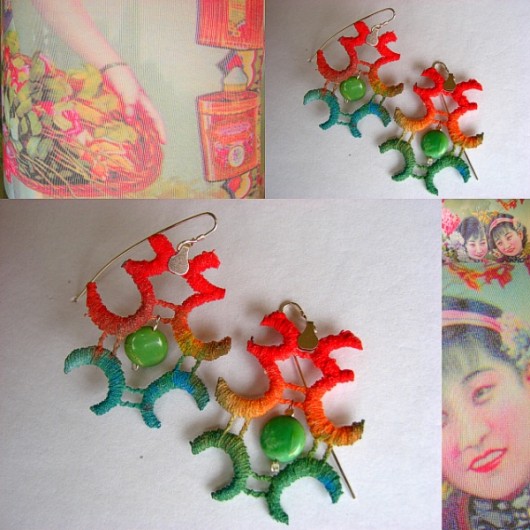 kolczyki vintage (vint 115) modesign