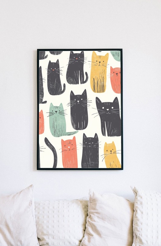 plakaty Plakat - Masa Kitków