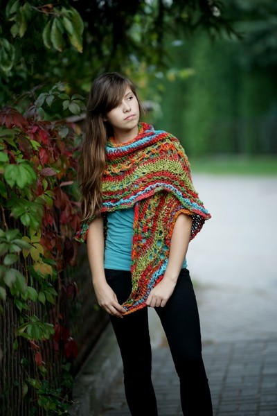 Szal  &quot;Colorfull Grand&quot; -REZERWACJA HERBE DESIGN