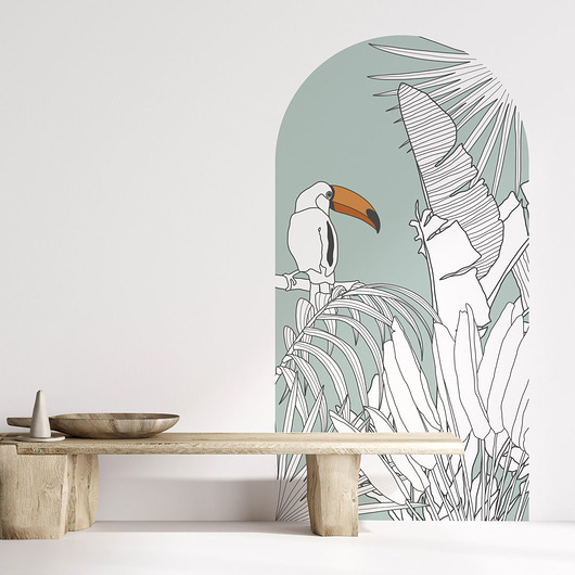 tapety i naklejki ścienne Naklejka Ścienna Tukan. Tulum  Wind.