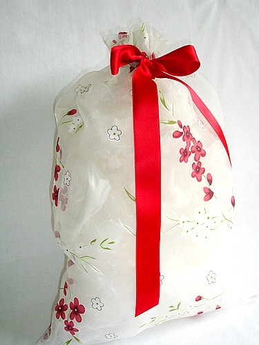 DE LUXE - white organza metka by traczka