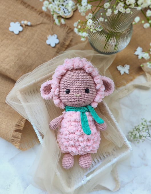 misie i maskotki Owieczka pluszowa, Maskotka owca, Przytulanka dla dziecka