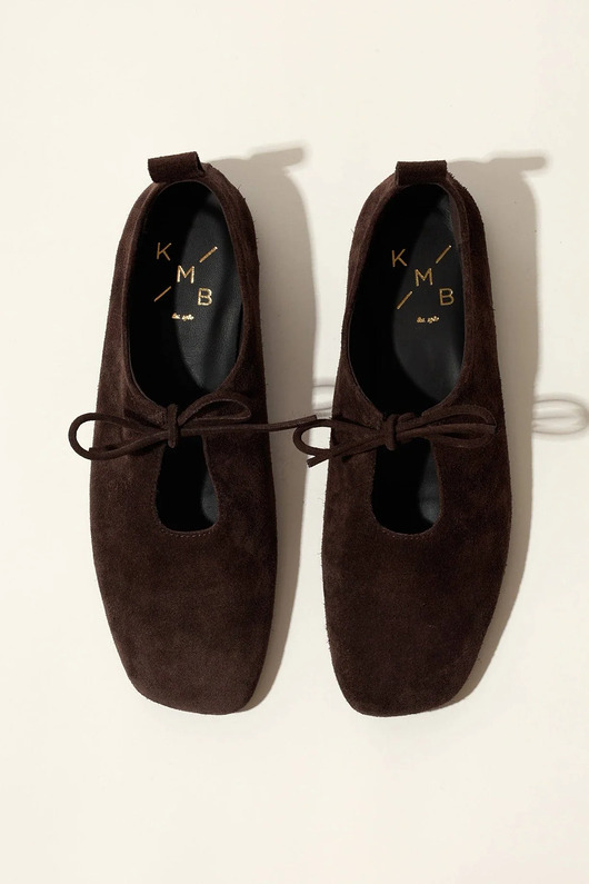 baleriny damskie Emma Choco 