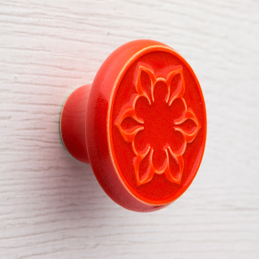 gałki do mebli Gałka do mebli pomarańczowa, wz.2