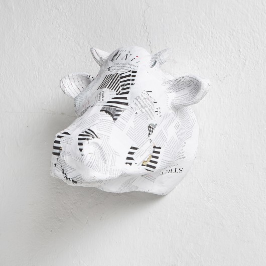 Krówka Gazetowa PAPER SCULPTURE