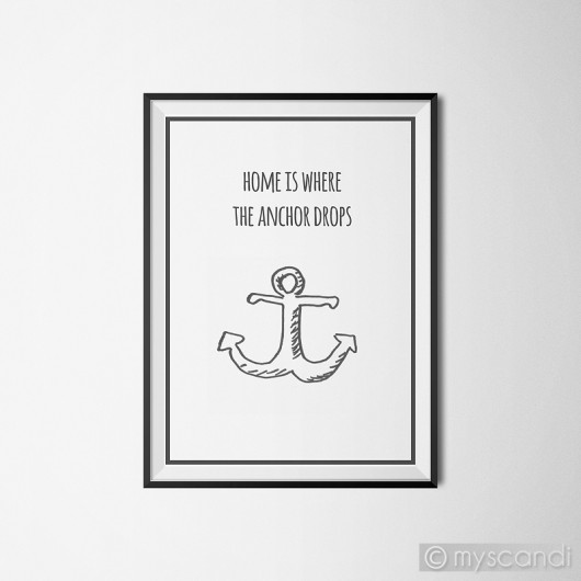 Plakat skandynawski minimalistyczny myscandi