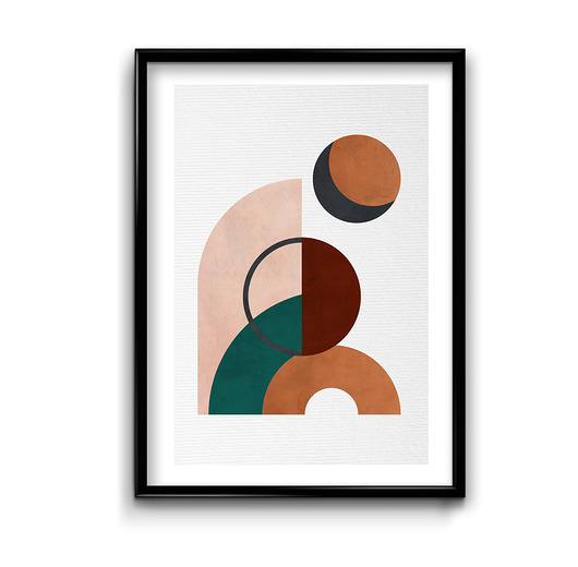 plakaty Plakat Geometryczny Krajobraz No.2