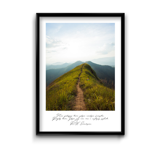 Plakat R.W. Emerson  Bury Lis