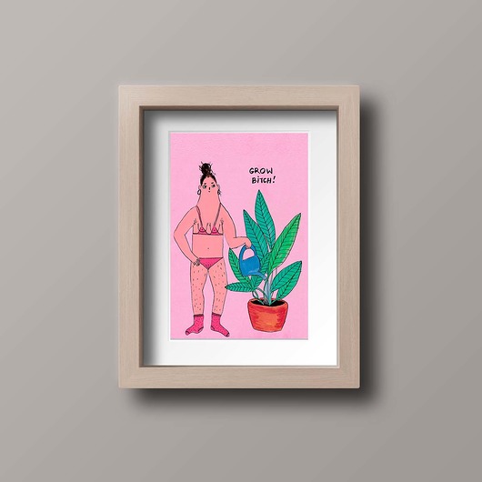 plakaty Plakat Grow Bitch