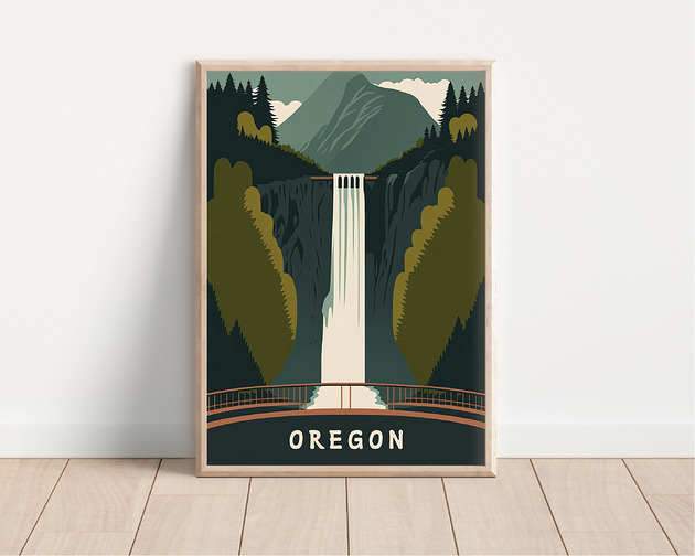 plakaty Plakat Oregon