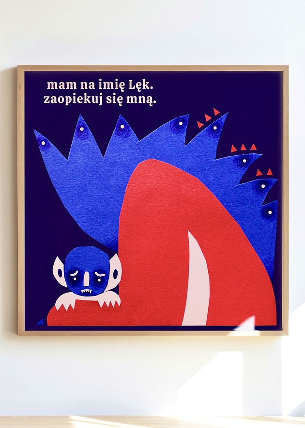 plakaty Plakat Lęk