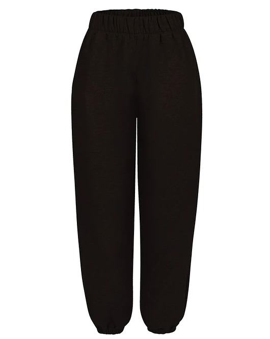 spodnie dresowe damskie Bawełniane spodnie cool black