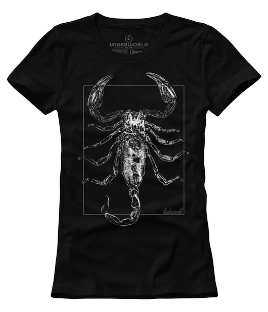 t-shirt damskie T-shirt damski UNDERWORLD Scorpion