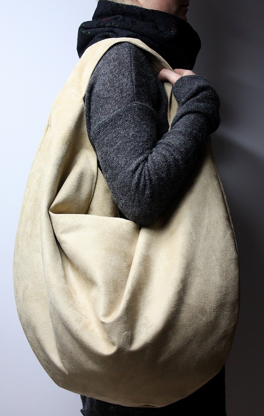 Camelowa Torba hobo XL  Zuzia Górska