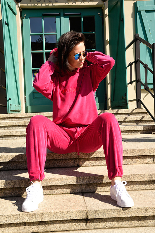 bluza z kapturem damska bluza dresowa z kapturem