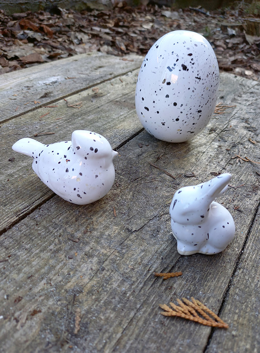 figurki i rzeźby Wielkanoc - komplet  - ceramika art