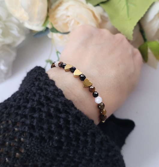 bransoletki z kamieni naturalnych Ochrona, Miłość i obfitość