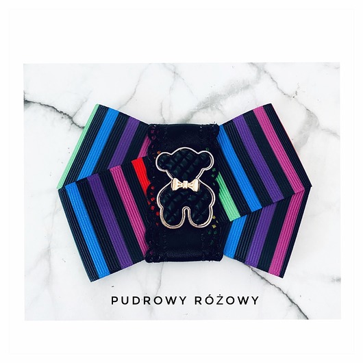 broszki Brosza z MISIEM Nowość Tęcza