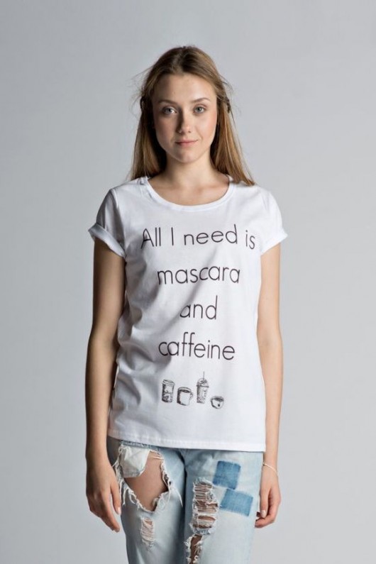 T-shirt Mascara & Caffein magicboxshop