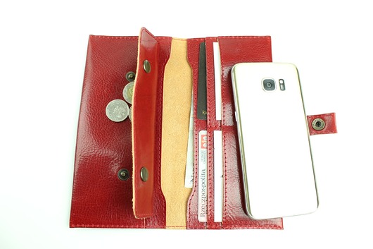 Skórzany portfel damski  KOZIEL LEATHER DESIGN