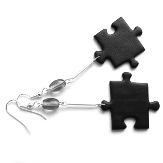 puzzle II felt label