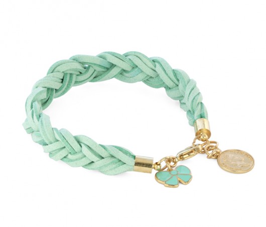 Braid - mint & gold. Lavoga
