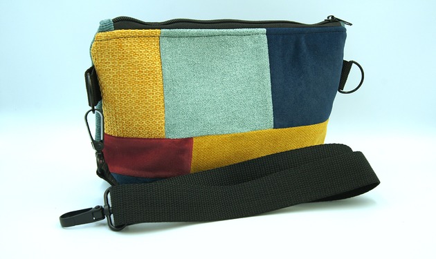 saszetka nerka Nerka patchwork crossbody