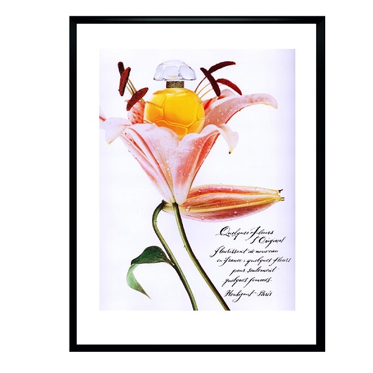 plakaty Plakat Oprawiona reklama francuskich perfum Houbigant, 1990 r