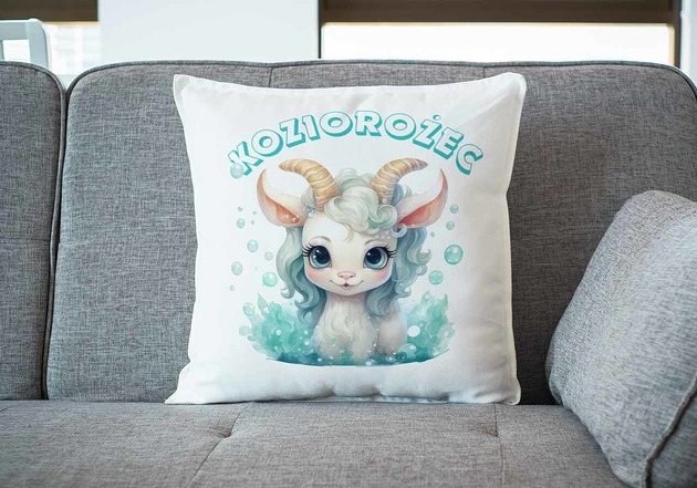 poduszki do pokoju dziecka Poduszka znak zodiaku horoskop poduszka dla dziecka koziorożec