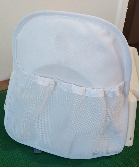 pokój dziecka - różne Organizer do krzesełka do karmienia Antilop-biały